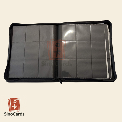 Accessoires TCG – Binder Toploader Zip 216 cartes – Sanseking - Image 2