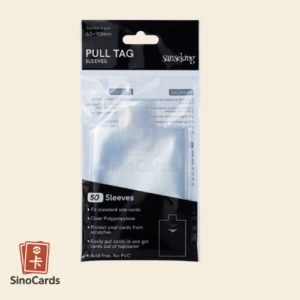 Accessoires TCG – Sleeve à languette x50 – Sanseking – 65×90mm – Transparent